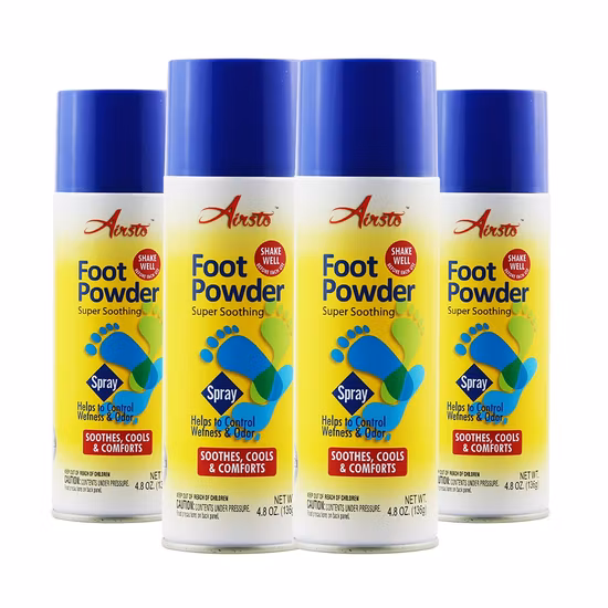 무좀용 퍼스널 케어 슈퍼 진정 항진균 파우더 스프레이